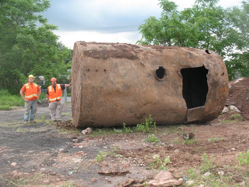 underground tank removed by brilliant environmental services in nj